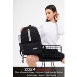 MUBO 2024 Ekstra Dayanıklı Sırt Ve Okul Çantası Be Your Siyah Beyaz