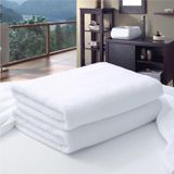 Mubx 2 Adet Otel Havlusu Pamuklu 70X140Cm Yüksek Kaliteli Beyaz Banyo Havlusu 400Gr Havlu