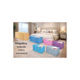 MUBX 3 Adet Mega Yorgan Hurcu 100x50x40cm Büyük Boy Hurç Eşya Taşıma