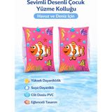 Mubx Çocuk Yüzme Kolluğu 25X15CM Nemo Balık Desenli Şişme Kolluk - Pembe