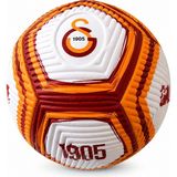 Mubx Galatasaray Lisanslı Futbol Topu No:5 Dikişli Taraftar Topu Antrenman ve Maç Topu - Sarı - Kırmızı - Beyaz