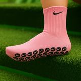 Mubx Kaydırmaz Silikon Tabanlı Futbol Çorabı Havlu Taban Dikişsiz Pro Maç Çorabı Sporcu Tozluk Halı Saha - Çok Renkli - Standart