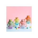 MUBX Smile Ayıcık 800ML Su Matarası Su Şişesi Suluk Bpa Içermez Suluk (sticker Hediyeli)