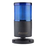 Mucco SNT-7013-S1-4 12-24V AC/DC Mavi Tabana Montaj Sabit Işıklı Kolon