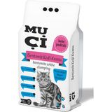 Muçi Bebek Pudralı Kedi Kumu 20 lt İnce Tane Beyaz Bentonit Ultra Topaklanma Özelliği