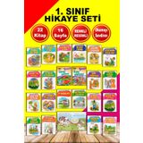 mucit dino 1. Sınıflar İçin İlk Okuma Hikaye Kitapları Seti 22 Kitap