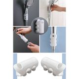 Mucit Home 1 Adet Duş Başlığı Tutucu Vantuzlu Vakumlu Silikon Başlık Tutucu Aparatı