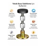 Mucit Home 1 Adet Yatak Baza Başlık Sabitleme Beyaz Eşya Yükseltici Ses Titreşim Önleyici Eşya Sabitleme