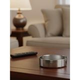 Mucit Home 10 cm Gümüş Renk Yuvarlak Paslanmaz Çelik Küllük