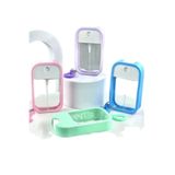 mucit home 2 Adet Silikon Kılıflı Anahtarlıklı Sprey Şişesi