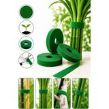 Mucit Home 5 Metre 1 cm Bahçe Bitki Fide Bağlama Bandı Çırt Çırt Bant Kablo Düzenleyici Bant - 1 Adet