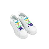 mucit home 6 adet Renkli Elastik Ayakkabı Silikon Bağcık Bağcığı İpi Spor Sneakers Ayakkabı Bağcığı
