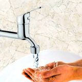 Mucit Home ARÇE Aç-Kapa Mix Uzun Musluk - Krom - yazılı