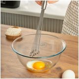 Mucit Home Ayarlanabilir Paslanmaz Çelik Metal Boncuk Top Uçlu Çırpıcı Sos Karıştırıcı Top Uçlu Yumurta Çırpıcı - 0 - 249 ml