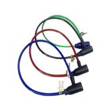 Mucit Home Bisiklet Halat Zincir Kilidi Çelik Kilit Çap 10 Mm Ø Önle Güvenlik 1 Adet Çok Renkli