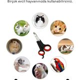 Mucit Home Evcil Hayvanlar Için Tırnak Makası/ Kedi Köpek Pet Tırnak Makası - Renkli