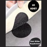 Mucit Home Halı Kilim Koltuk Örtüsü Kaydırmaz Sabitleyici Cırt Yıkanabilir Kendinden Yapışkanlı Ped 5 Adet