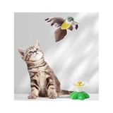 Mucit Home Kuş/Kelebek Başlıklı Dikkat Çekici Hareketli Dönen Pilli Kedi Oyuncağı