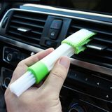 Mucit Home Oto Klima Havalandırma Detaylı Temizlik Fırçası Araba Çok Amaçlı Temizleme Fırçası - Standart - Yeşil