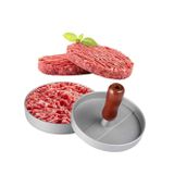 Mucit Home Paslanmaz Çelik Hamburger Köfte Yapma Pres Aparatı Çelik Burger Köfte Kalıbı