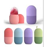 Mucit Home Silikon Buz Küpü Yüz Masaj Aleti Soğuk Terapi Aracı Renkli Ergonomik Tasarım