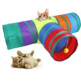Mucit Home T Model Kapalı Katlanabilir Kedi Tüneli