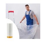 Mucit Home Yapışkanlı Boya Badana Eşya Koruma Hışır Örtüsü 15 Mt X 180 Cm Boya Muşambası