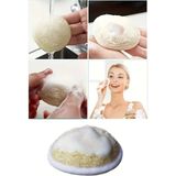 Mucit Home Yüz Kesesi Doğal Kabak Kese Lif Peeling Lifi - Krem