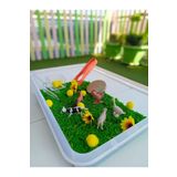 Mucit Kids Çiftlik Hayvanları Temalı Duyusal Oyun Seti (2-5 Yaş) - Montessori Oyuncak