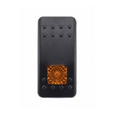mucize 12V Su Geçirmez Araba, Otomobil, Tekne Açma/Kapama Düğmesi, LED Işıklı, 4 Pinli SARI