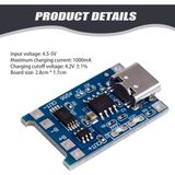 Mucize 18650 Pil Için HW-373 TP4056 Şarj Modülü, Koruma Devresi ile Mikro USB Şarj Denetleyicisi, 5 V Şarj Modülü (4 Adet)