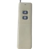 Mucize 433MHZ Uzun Menzilli 2 Kanal Uzaktan Kumanda - Antenli A/b 2 Tuşlu Rf Alıcı Kontrol Cihaz