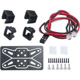 Mucize Benedict Harry LED Işıklar Farlar Spot Işık 1/8 1/10 Rc Trx4 Trx6 Axial Redcat RR10 Mst (D) Için - Uzaktan Kumandalı Arabalar Için Far Seti