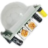 Mucize HC-SR501 Piroelektrik Kızılötesi Ir Pır Insan Hareket Sensörü Dedektörü Modülü Ard-Uino .raspberry Pi R501-IS-MD-2P ile Uyumlu