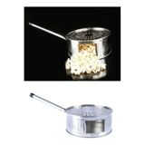 Mucize Mısır Patlatma Makinesi Nostaljik Ocak Üstü Yağsız Hububat Pop Corn Tavası Popcorn Tenceresi