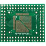 Mucize Tqfp 32/44/64/80/100 Pin Smd To Dıp Çevirici Pcb Kart (5 Li Paket)
