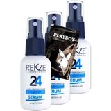 Mucizevi 3 Tane Saç Besle Dökülmeye 60 ml Sprey REKZE24 Spray + Yanında Jel - Belirtilmemiş