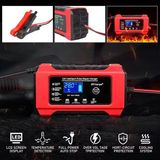 Mucosan 12V 6A Akıllı Akü Şarj Cihazı LCD Ekranlı Çoklu Koruma, 110-240V Ac, Arabalar, Kamyonlar, Motosikletler, Deniz Araçları ve Kurşun Asit Aküler (Agm/gel/ıslak) Için, , Güvenilir Akü Şarj Ünitesi - 12V 6AMPER