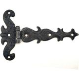 Mudanis Antika Tarz Dekoratif Pirinç Kuyruklu Kelebek Menteşe - 94X147 Mm, Oksit