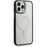 Mudanis Apple Iphone 14 Pro Max Kılıf Room Magneticsafe Silikon - Köknar Yeşili