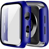 Mudanis Apple Watch 45MM Camlı Kasa Ekran Koruyucu - Lacivert - Renkli - Standart