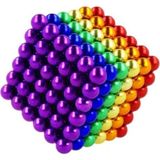 Mudanis Boncuk Mıknatıs 216 Adet 5mm Mıknatıslı LEGO Magnet Neo Cube Gümüş Neo Karışık - Tek Adet