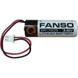 Mudanis Fanso ER17505H Kablolu Konnektörlü (Jst Xh 2.54) 3.6V Lithium Pil (Li-Socl2)