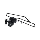 Mudanis Gözlük Model 20X16MM Optik Lens LED Işık Monoküler Büyüteç