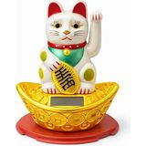 Mudanis Güneş Enerjili Sallanan Şans Kedisi - Maneki Neko ALK4522
