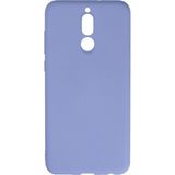 Mudanis Huawei Mate 10 Lite Kılıf Nano Içi Kadife Silikon - Lila