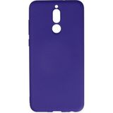 Mudanis Huawei Mate 10 Lite Kılıf Nano Içi Kadife Silikon - Mor