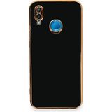 Mudanis Huawei P20 Lite Kılıf Volet Silikon - Siyah