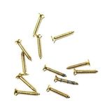 Mudanis Klips, Menteşe, Ayak, Ağaç, Sunta Vidası 2,2X13 mm - Sarı 100 Adet