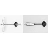 Mudanis Metal Alçıpan Paraşüt Dübel Vidalı 8 cm - 20 Adet